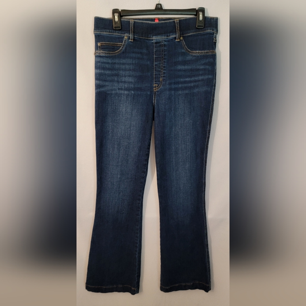 SPANX Boot Cut Pull On Jeans Size LT